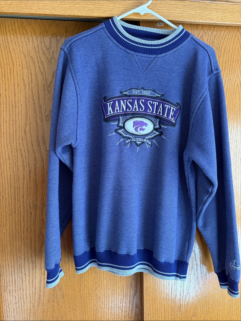 Kansas State Wildcats Purple Crewneck Sweatshirt